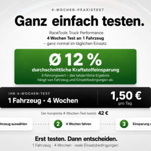 4 Wochen Test Truck Performance
