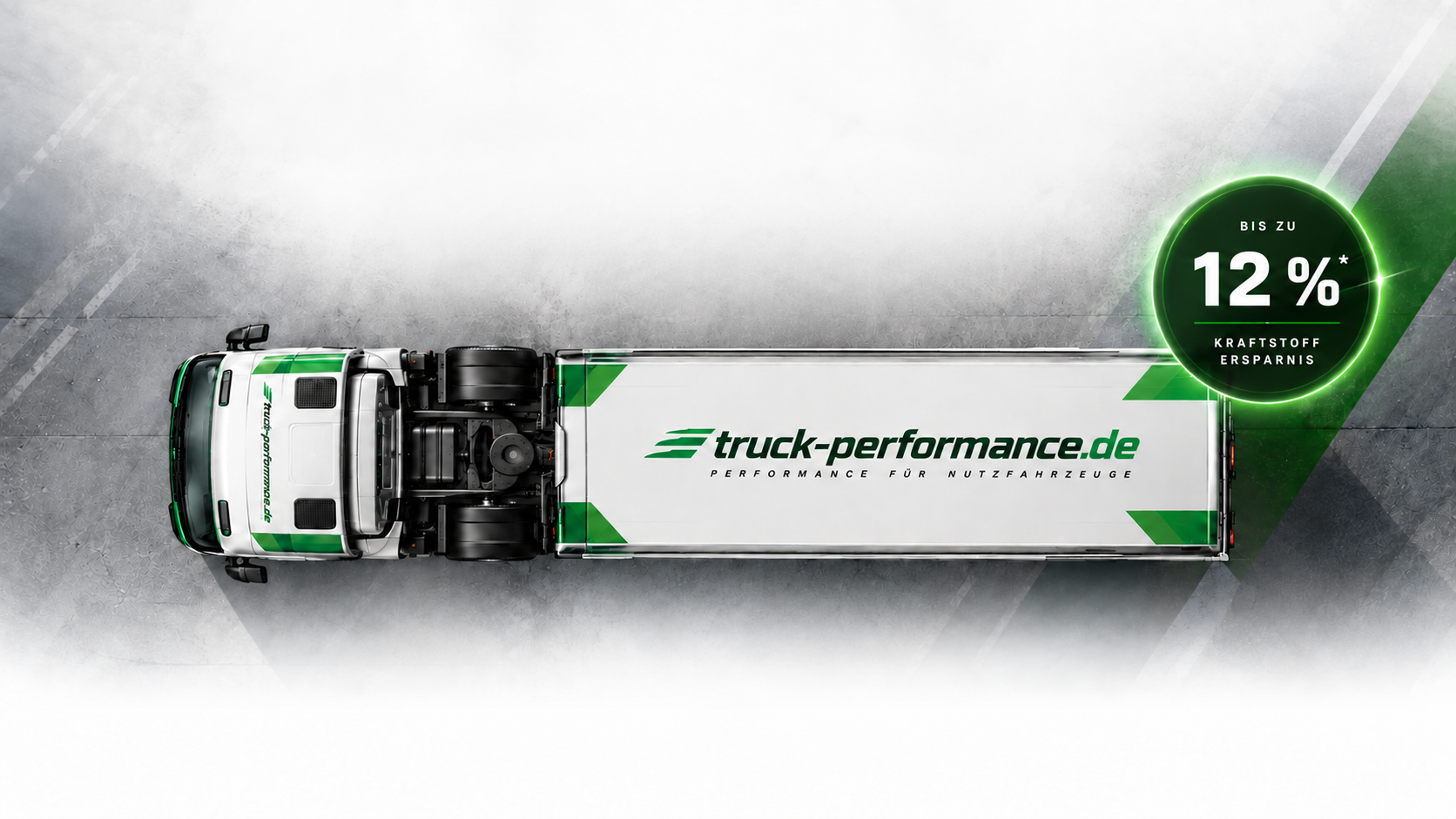 Grüne Lkw Effizienz RaceTools